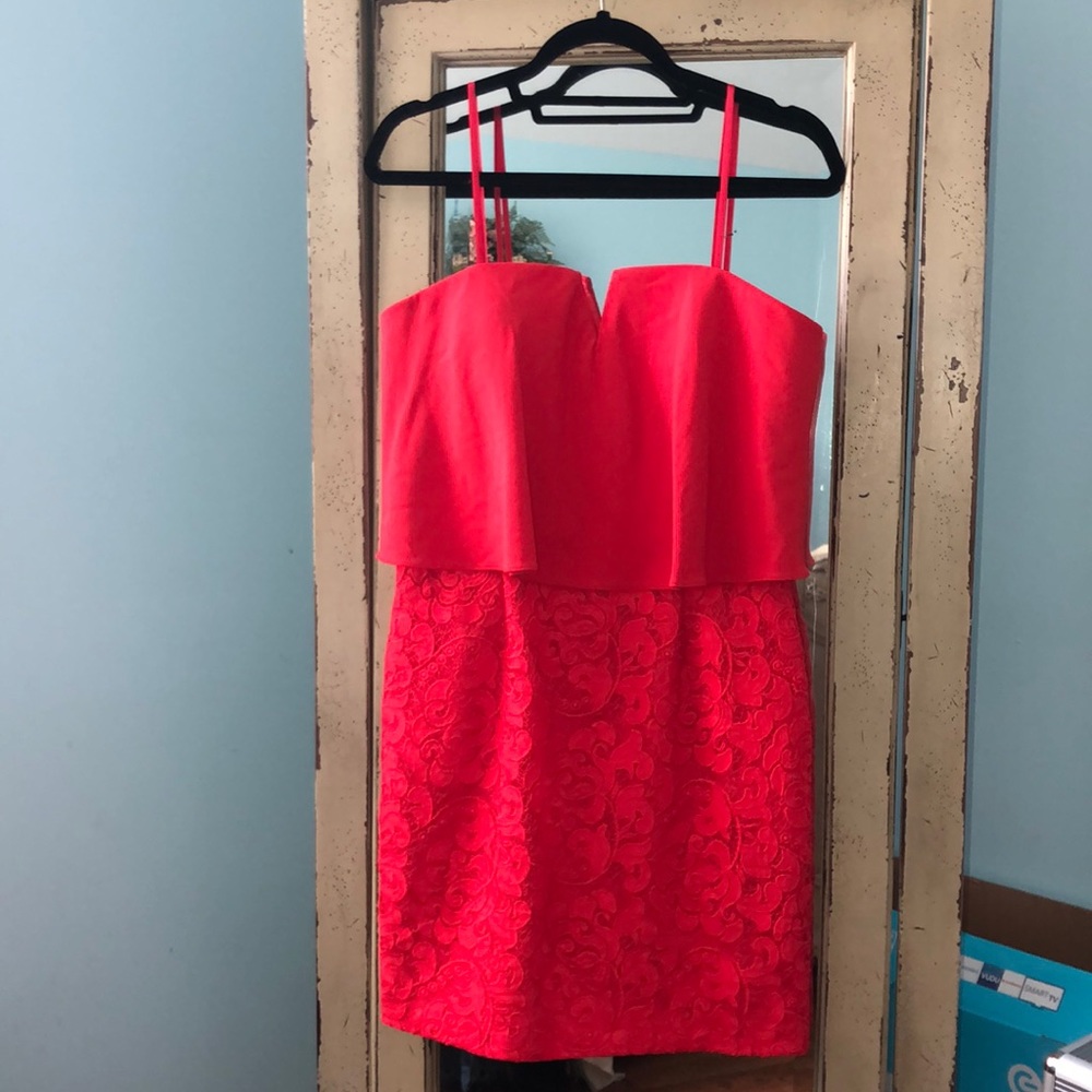 Strapless Aqua dress!